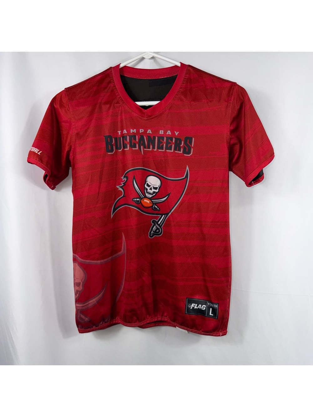 NFL Tampa Bay Buccaneers Youth L Flag Football Jersey